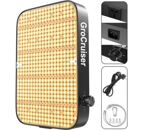 GroCruiser® LED Grow Light Black CR600 600W